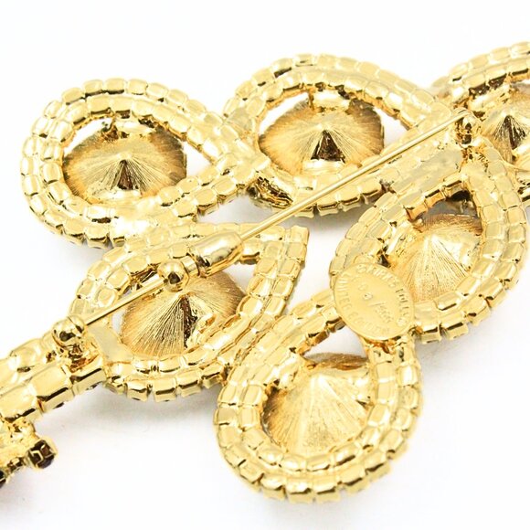 Kirks Folly Limited Edition Christmas Romance Christmas Tree Holiday Brooch - Picture 8 of 9